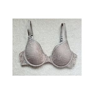 Wacoal Rosy Outlook Bra 34C 853148 gray grey Lace overlaycondition is excelle